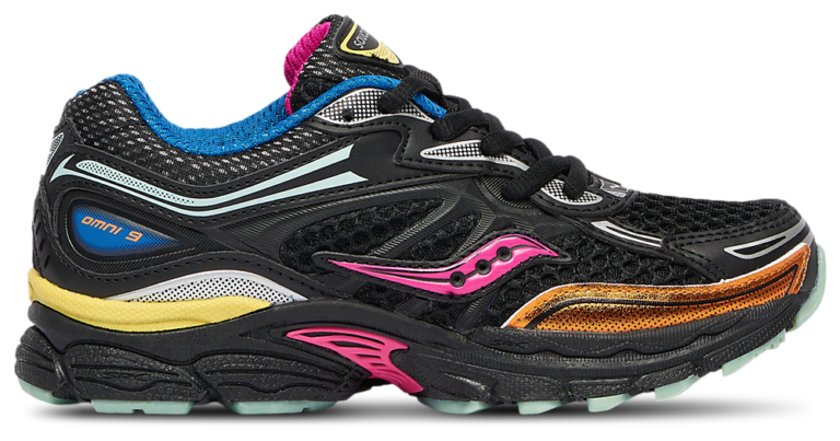 Saucony Omni 9 - Boys' Preschool Orange/Black product view