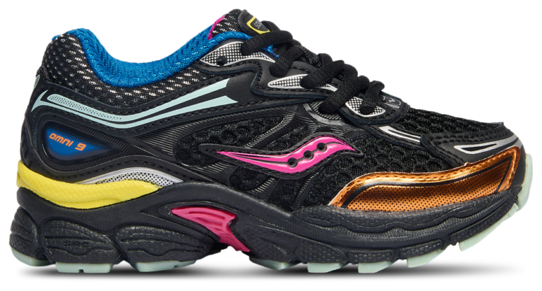 Saucony Omni 9 - Boys' Toddler Black/Orange product view