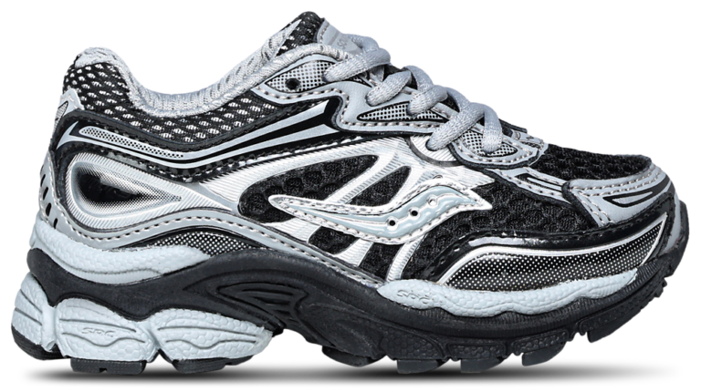 Saucony Omni 9 - Boys' Toddler Silver/Black product view