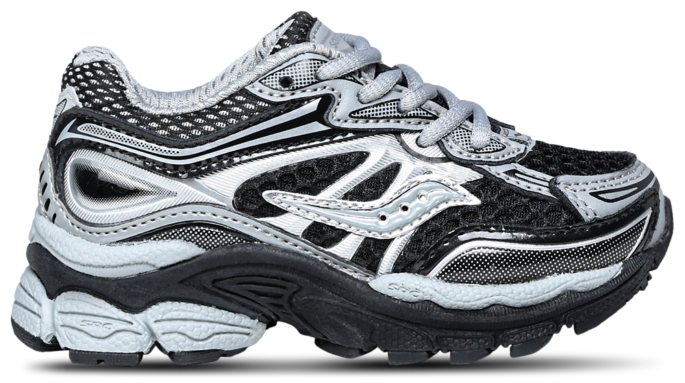 Saucony Omni 9 - Boys' Toddler Silver/Black product view