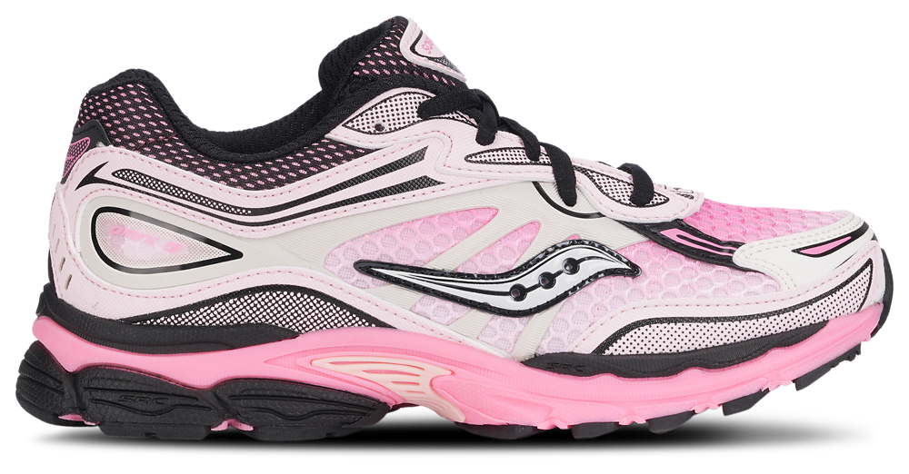 Saucony Omni 9 - Girls' Grade School Salmon/Black product view