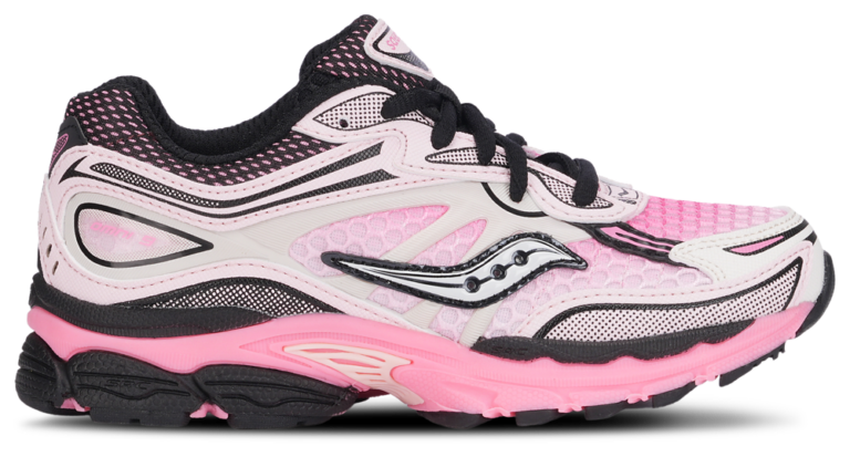 Saucony Omni 9 - Girls' Preschool Salmon/Black product view