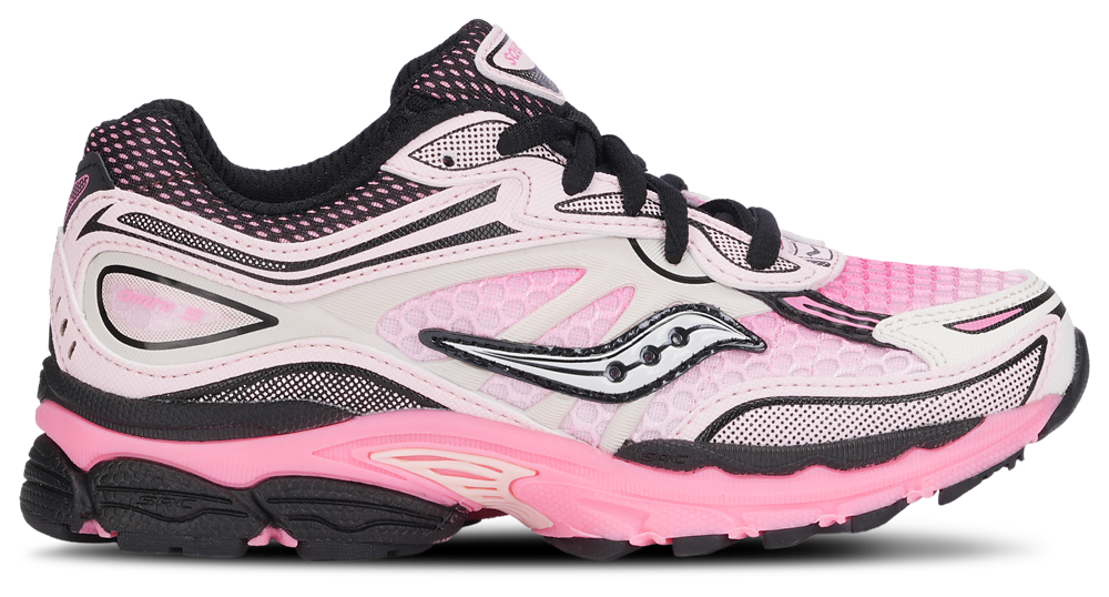 Saucony Omni 9 - Girls' Preschool Salmon/Black product view