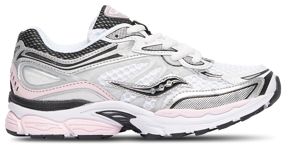 Saucony Omni 9 - Girls' Preschool Silver/Pink product view