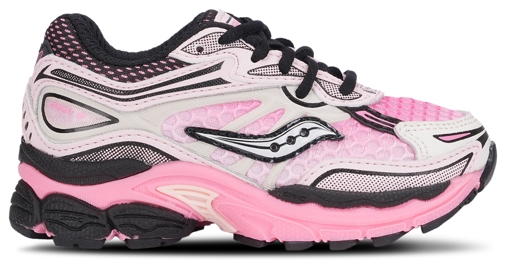 Saucony Omni 9 - Girls' Toddler Salmon/Black product view