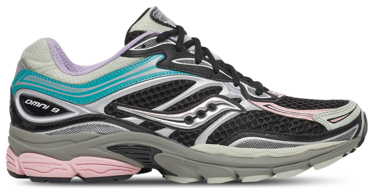 Saucony Pro Grid Omni 9 - Men's Black product view