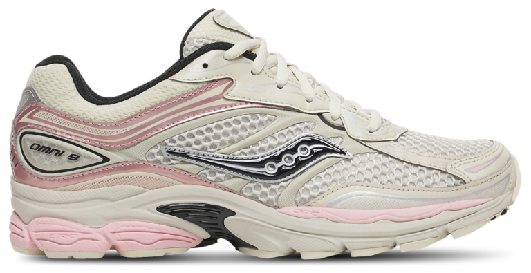 Saucony Pro Grid Omni 9 - Men's Cream product view