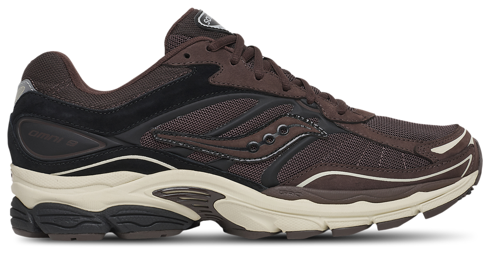 Saucony Pro Grid Omni 9 - Men's Dark Brown product view