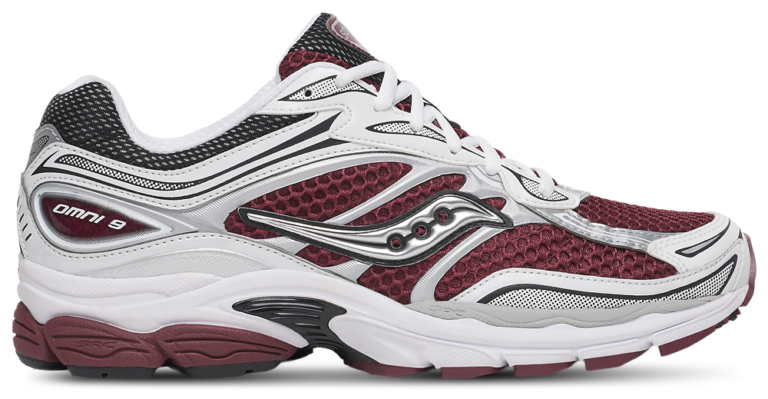 Saucony Pro Grid Omni 9 - Men's Dark Red product view