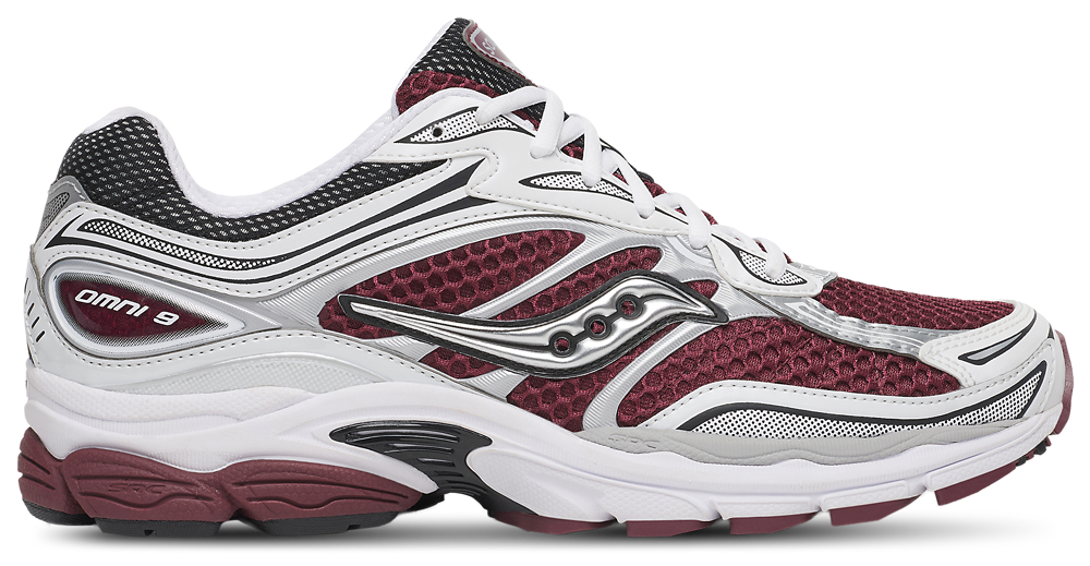 Saucony Pro Grid Omni 9 - Men's Dark Red product view