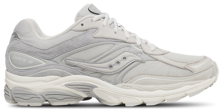 Saucony Pro Grid Omni 9 - Men's Off White product view