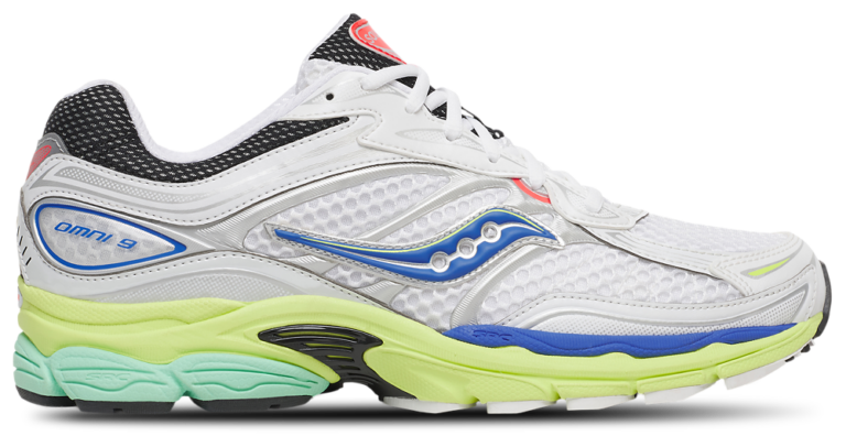 Saucony Pro Grid Omni 9 - Men's White product view