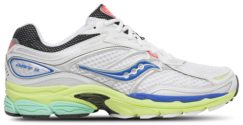 Saucony Pro Grid Omni 9 - Men's White product view