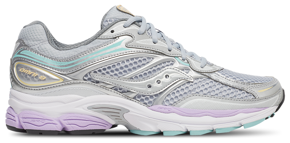 Saucony Progrid Omni 9 - Men's Grey/Orchid product view