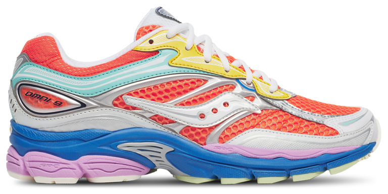 Saucony Progrid Omni 9 - Men's Orange/Multi product view
