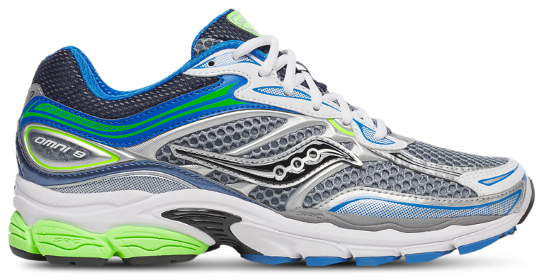 Saucony Progrid Omni 9 - Men's Slime/Grey product view
