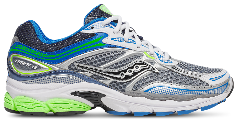 Saucony Progrid Omni 9 - Men's Slime/Grey product view