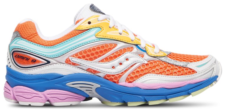 Saucony Progrid Omni 9 - Women's Orange/Multi product view