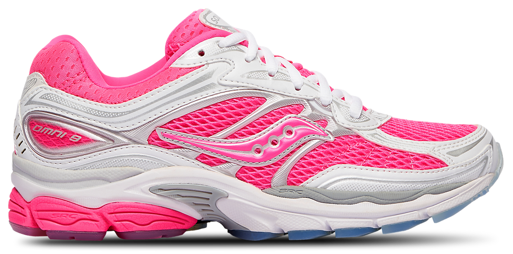 Saucony Progrid Omni 9 - Women's Pink/Silver product view