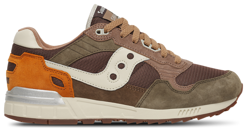 Saucony Shadow 5000 - Men's Brown/Green/Orange product view