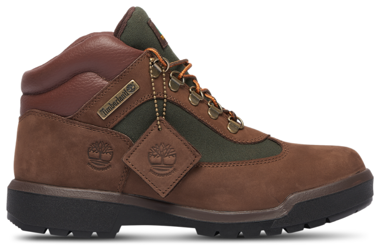 Timberland 6" Chuka Field Boots - Men's Brown/Green product view