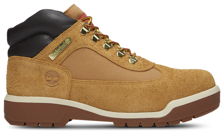 Timberland 6" Hairy Suede Chuka Field Boots - Men's Wheat/Black product view
