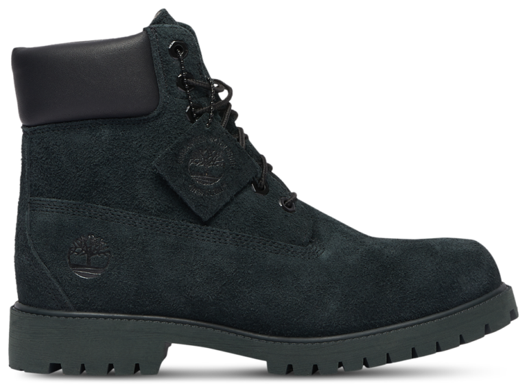 Timberland 6" Hairy Suede Premium Waterproof Boots - Men's Black/Black product view