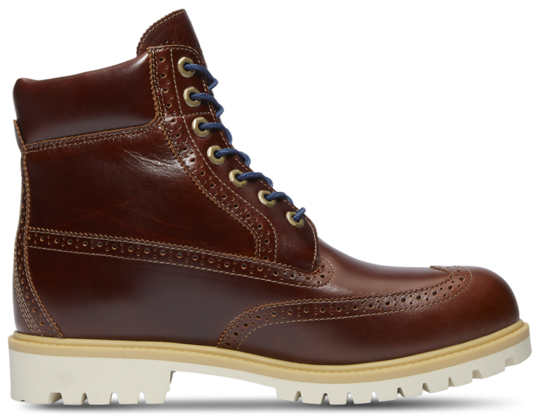 Timberland 6 Inch Brogue Boots - Men's Modern Brown product view