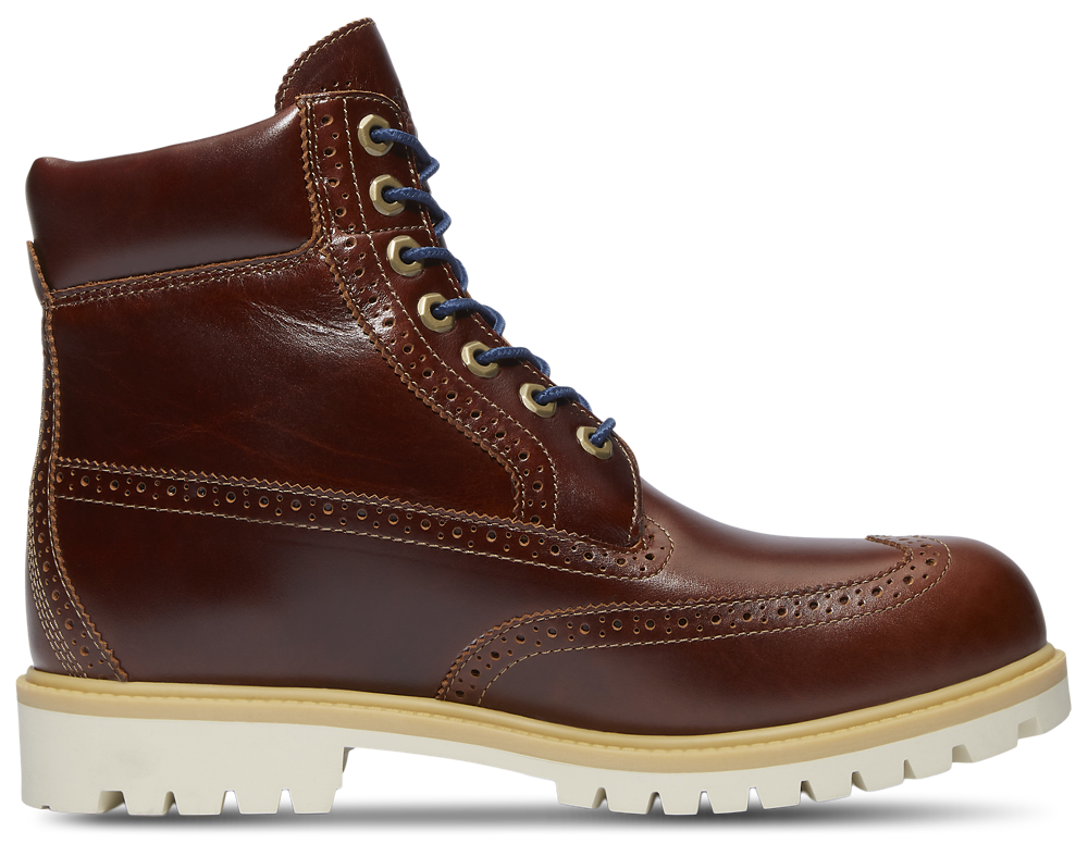 Timberland 6 Inch Brogue Boots - Men's Modern Brown product view