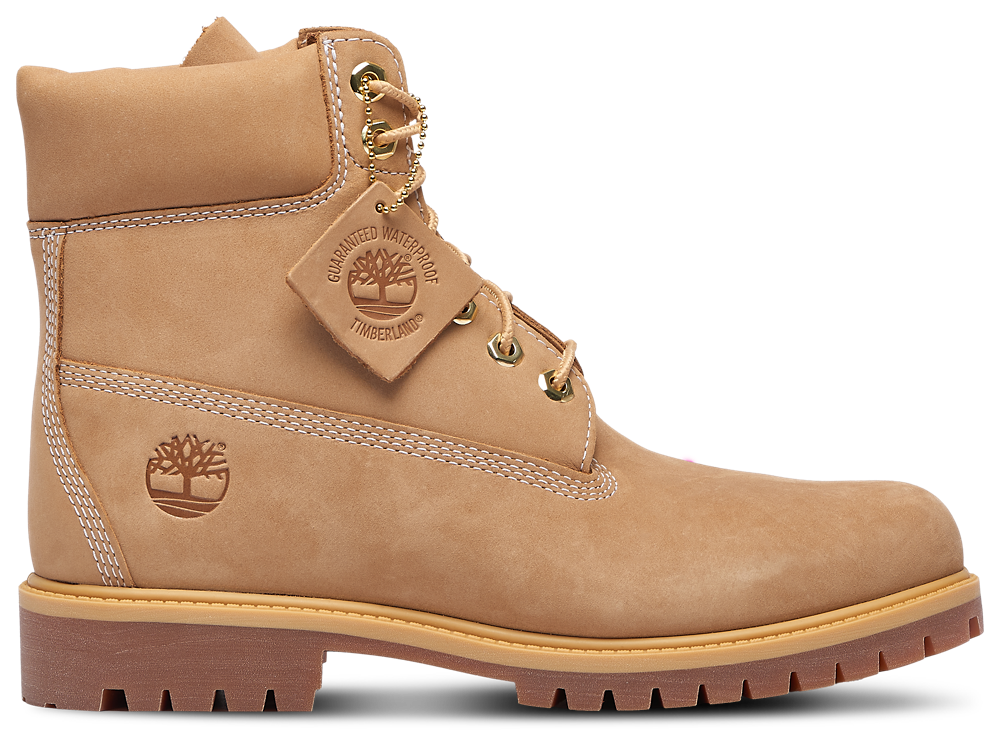 Timberland 6 Inch Premium Waterproof Boots - Men's Beige/Beige product view