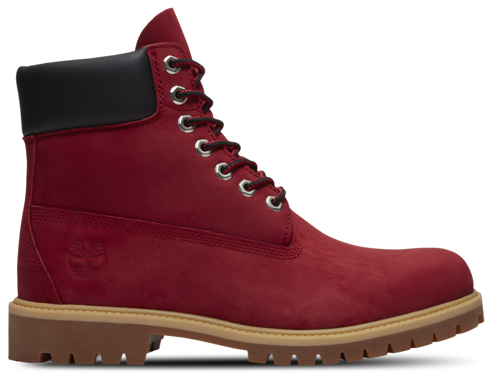 Timberland 6" Premium Waterproof Boots - Men's Dark Red/Red product view