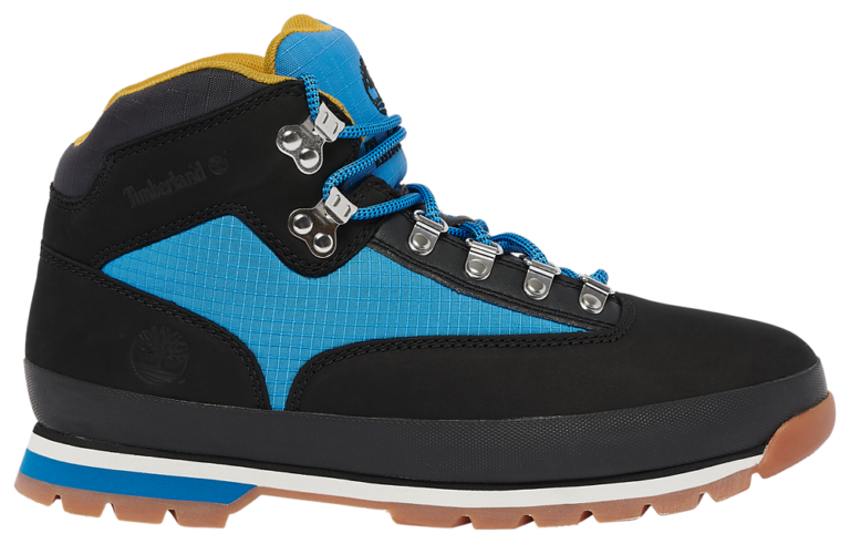 Timberland Euro Hiker - Men's Black/Blue product view