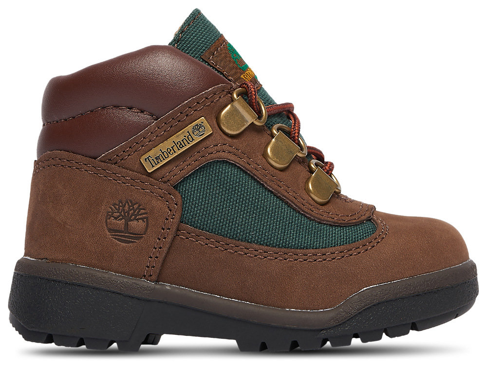 Timberland Field Boots Chukka - Boys' Toddler Green/Brown product view
