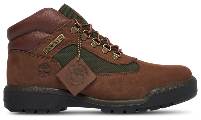 Timberland Field Boots - Men's Brown/Green product view