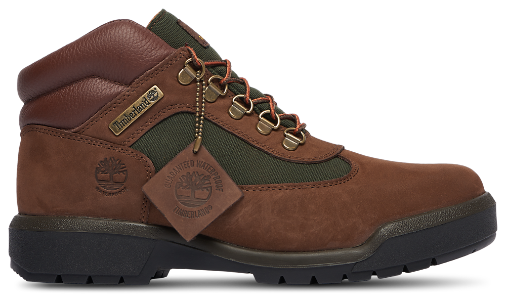 Timberland Field Boots - Men's Brown/Green product view