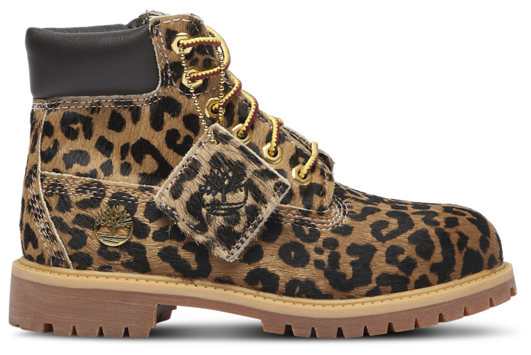 Timberland Premium 6" Waterproof Boots - Girls' Preschool Medium Beige/Dark Brown product view