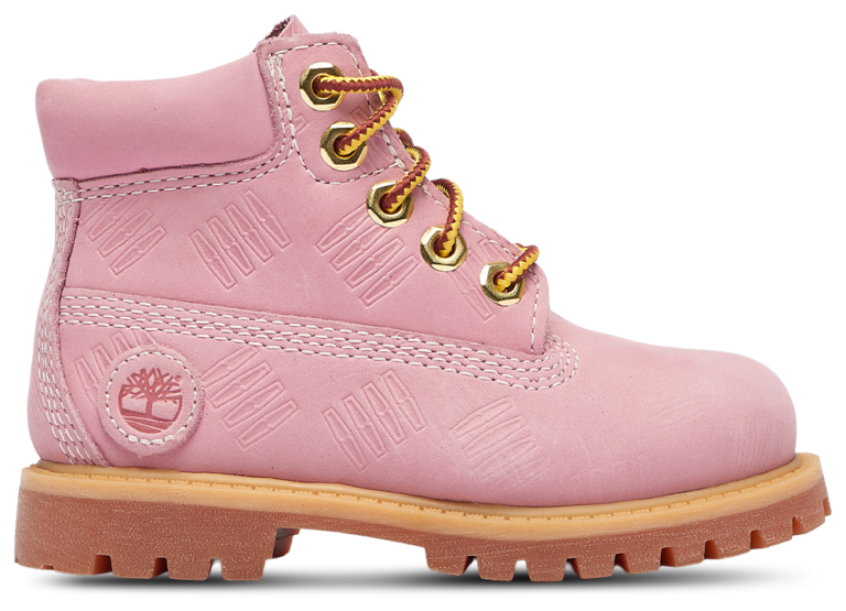 Timberland Premium 6" Waterproof Boots - Girls' Toddler Pink/Pink product view