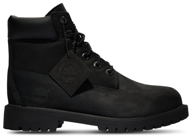 Timberland Waterproof 6" Boots - Boys' Grade School Black/Black product view