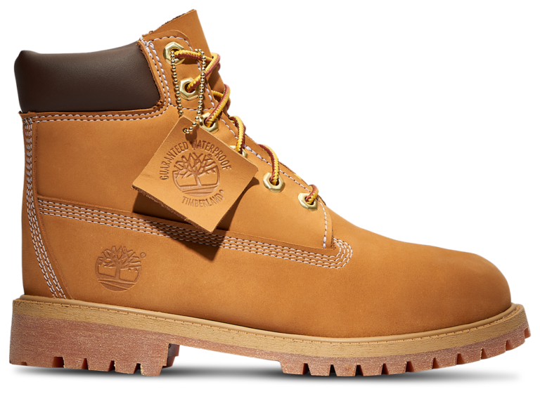 Timberland Waterproof 6" Boots - Boys' Grade School Wheat/Wheat product view