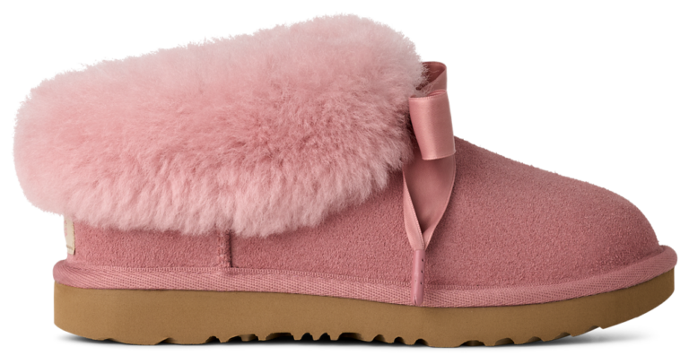 UGG Bailey Slippers - Girls' Grade School Pink Dawn/Pink Dawn product view