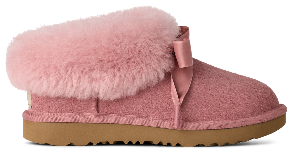 UGG Bailey Slippers - Girls' Grade School Pink Dawn/Pink Dawn product view
