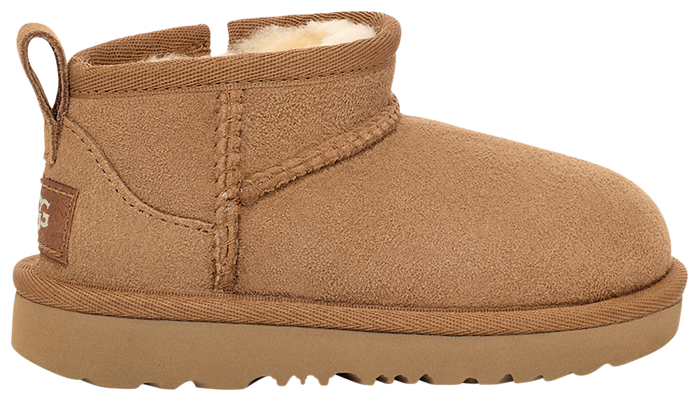 UGG Classic Ultra Mini - Girls' Toddler Chestnut product view