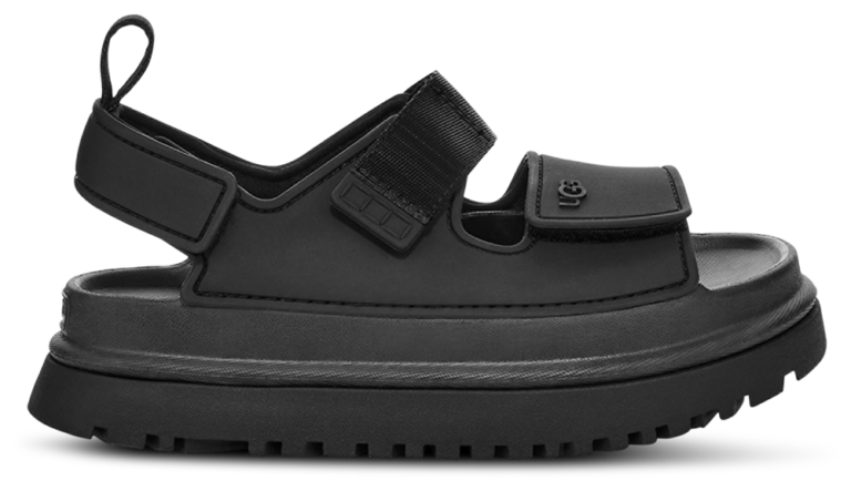 UGG Golden Glow Sandals - Girls' Grade School Black/Black product view