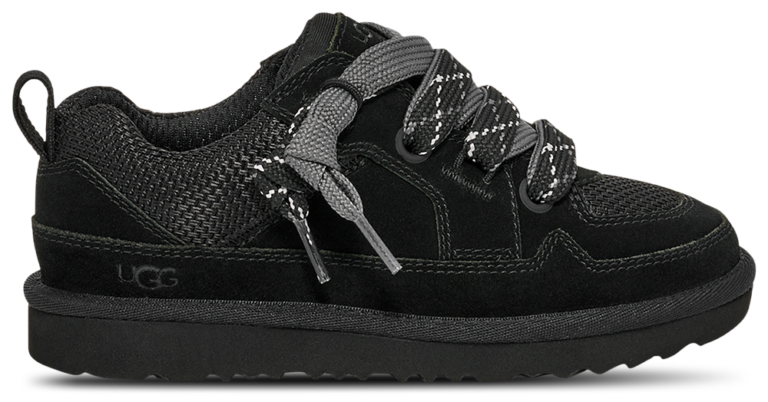 UGG Lo Lowmel - Girls' Grade School Black/Black product view