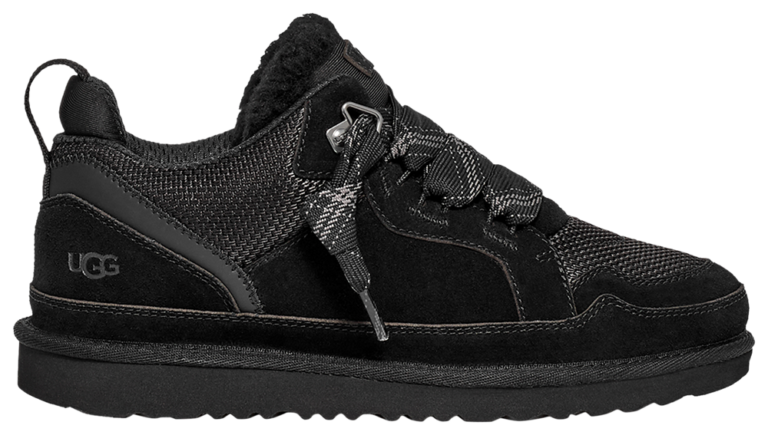 UGG Lowmel - Boys' Grade School Black/Black product view