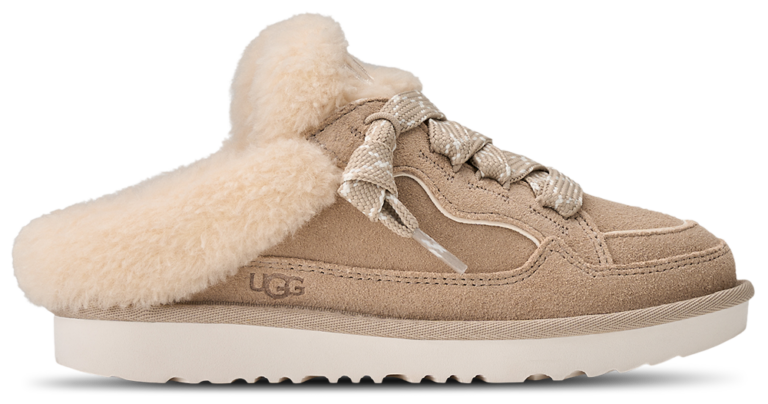 UGG Lowmel Mule - Girls' Grade School Grey/Moonlight product view