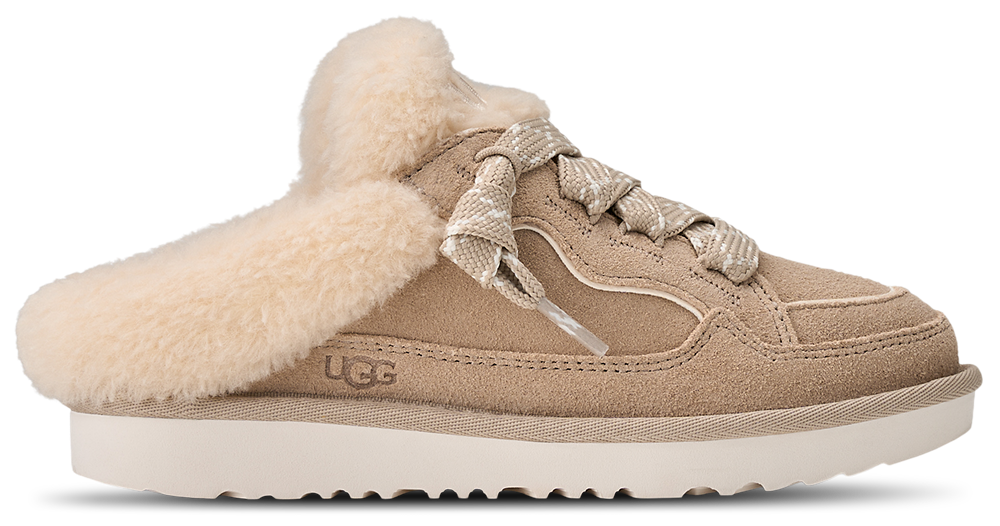 UGG Lowmel Mule - Girls' Grade School Grey/Moonlight product view