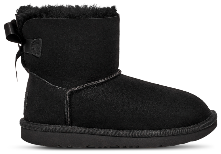 UGG Mini Bailey Bow - Girls' Preschool Black/Black product view