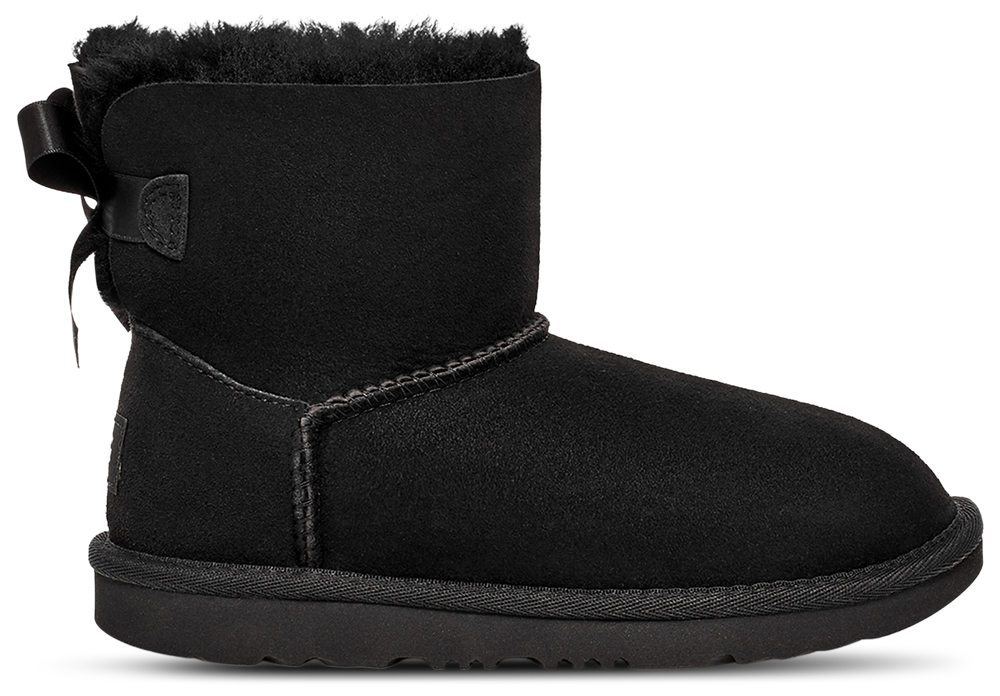 UGG Mini Bailey Bow - Girls' Preschool Black/Black product view