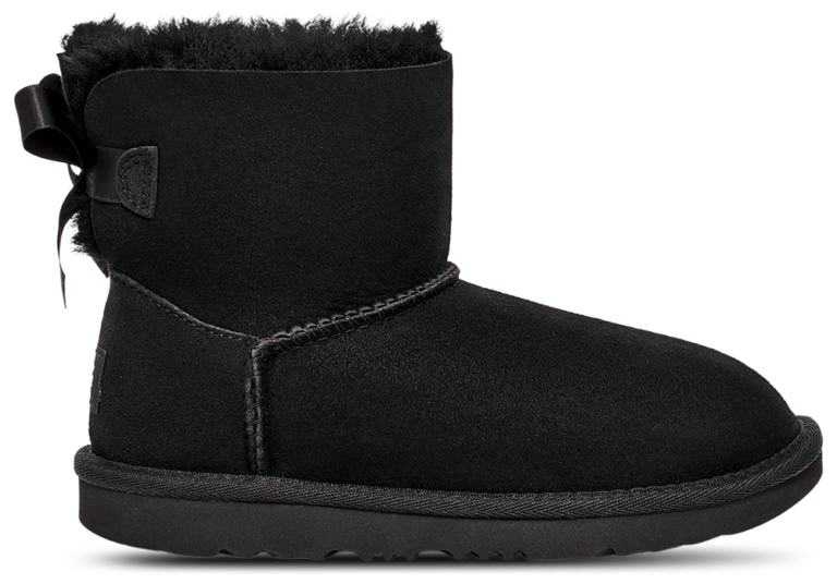 UGG Mini Bailey Bow - Girls' Preschool Black/Black product view